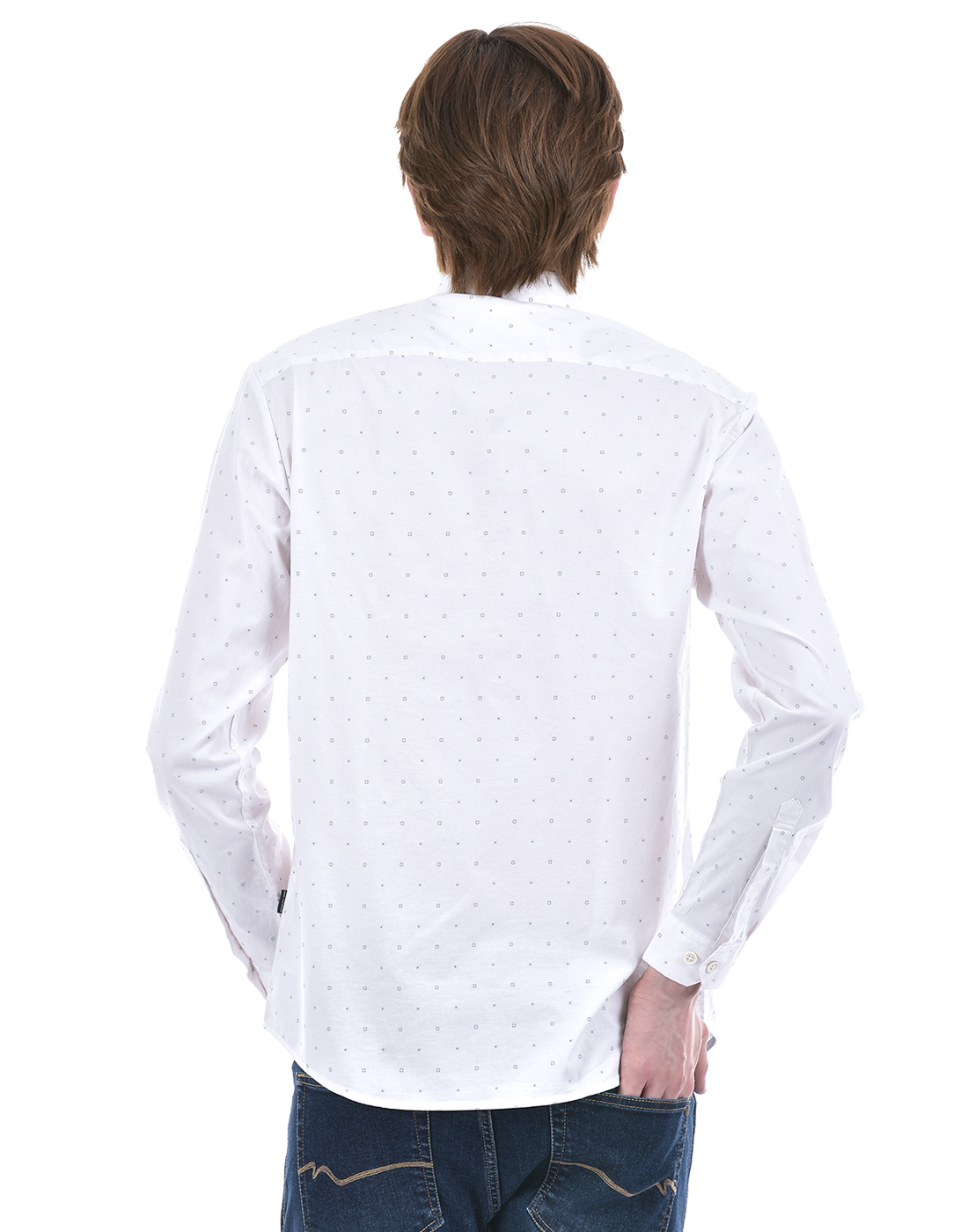 Numero Uno Men Printed White Shirt